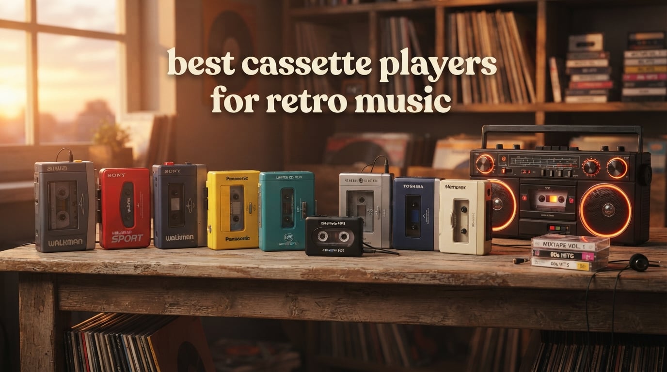 best cassette players for retro music