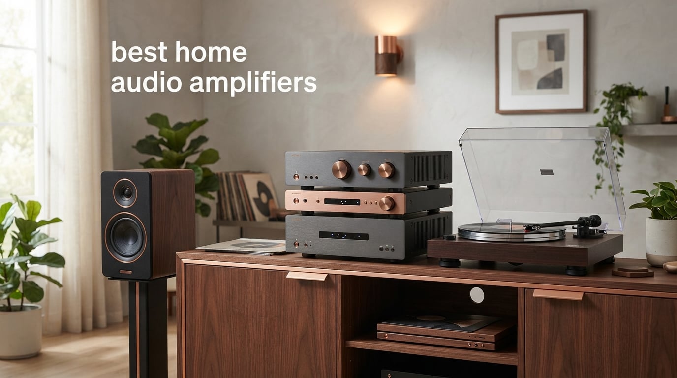 best home audio amplifiers