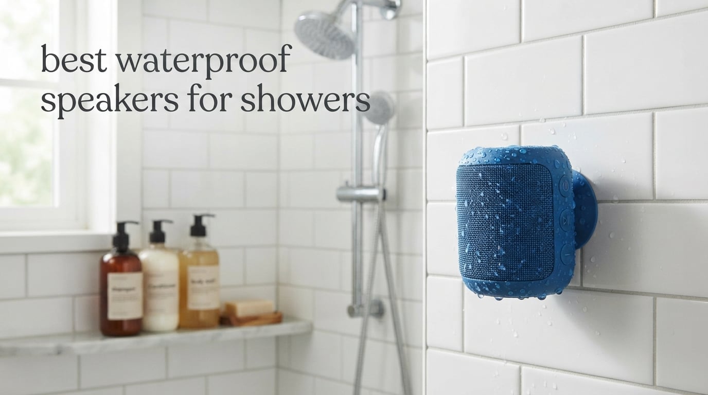 best waterproof speakers for showers