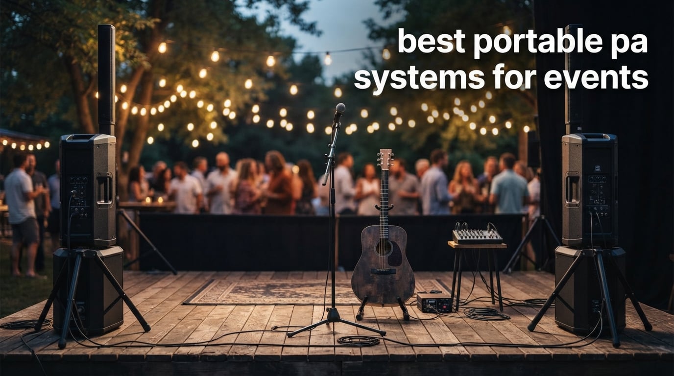 best portable pa systems for events