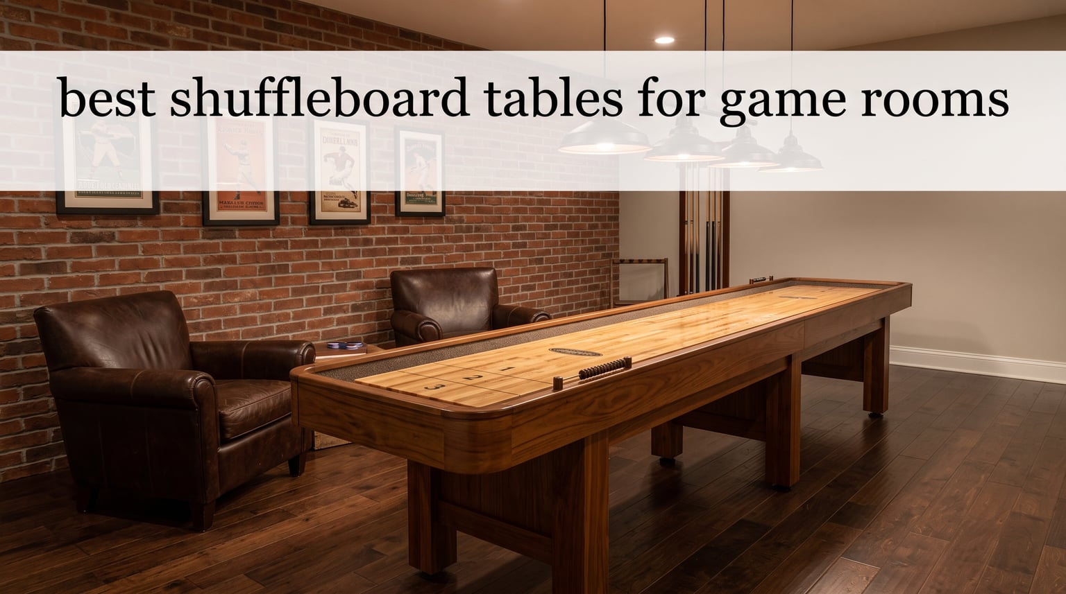 best shuffleboard tables for game rooms