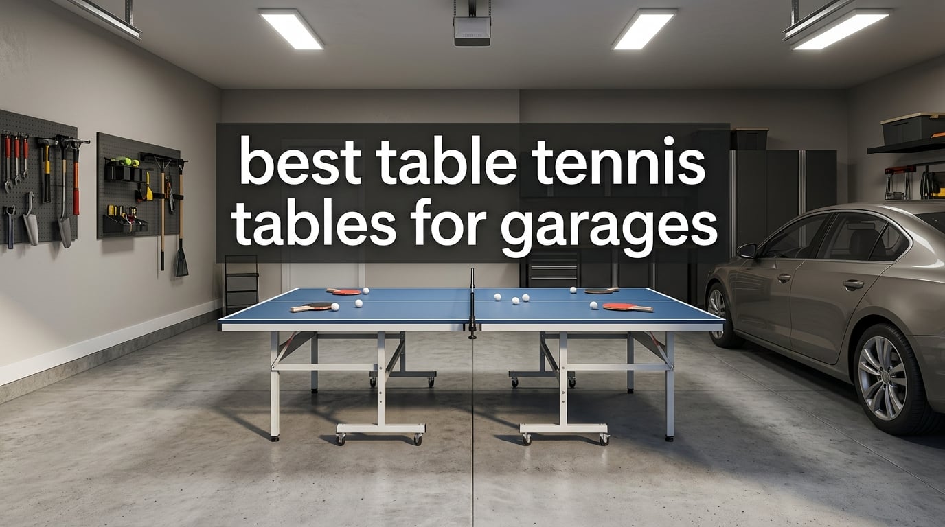 best table tennis tables for garages