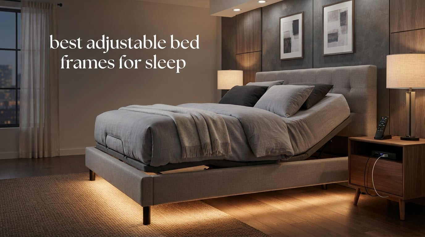 best adjustable bed frames for sleep