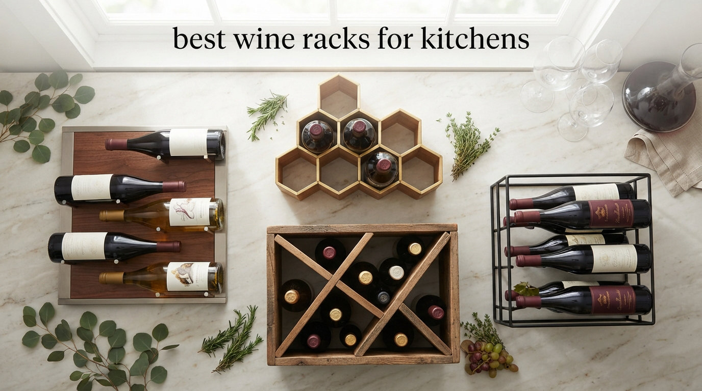 best wine racks for kitchens