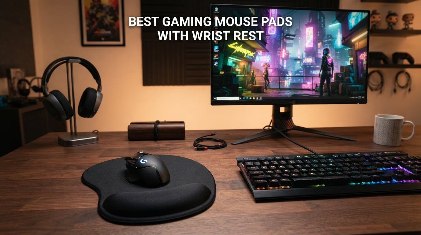 best gaming mouse pads with wrist rest