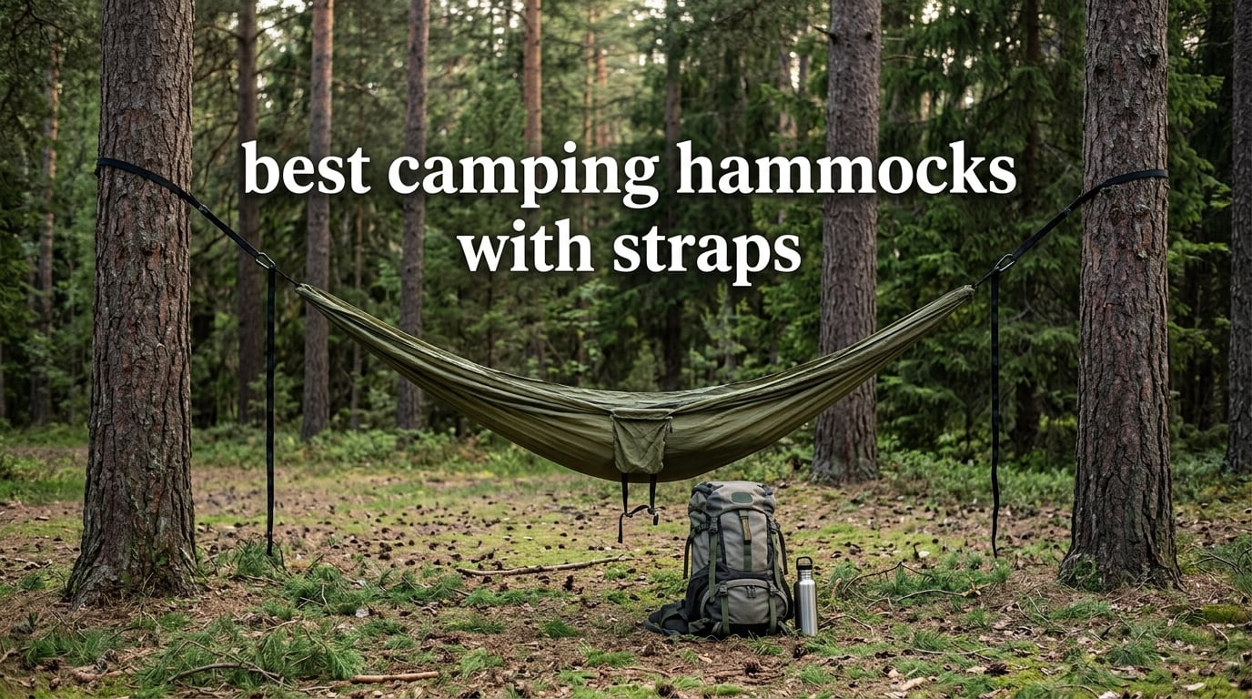 best camping hammocks with straps