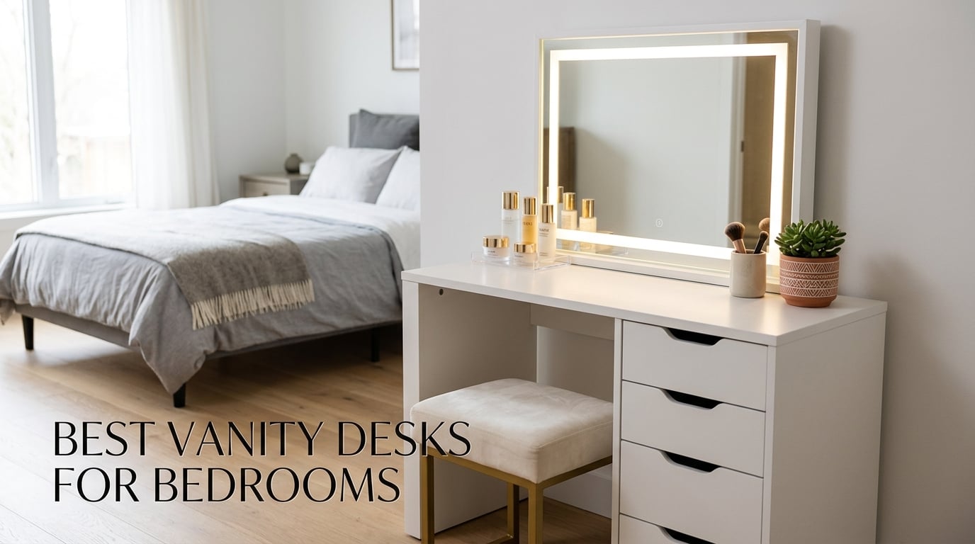best vanity desks for bedrooms