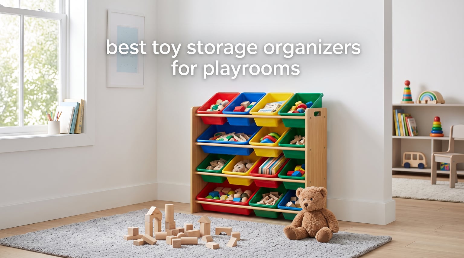 best toy storage organizers for playrooms