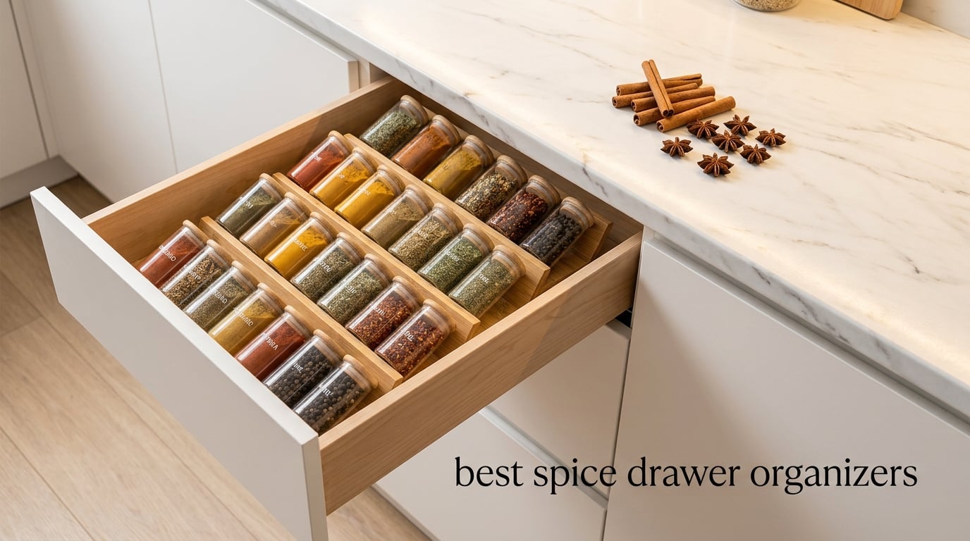 best spice drawer organizers