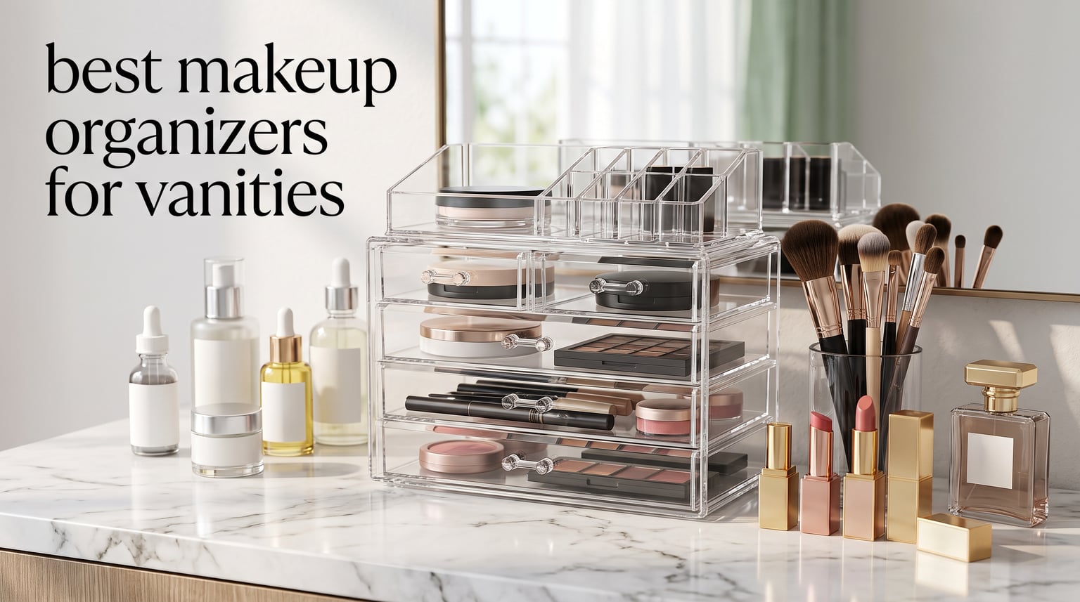 best makeup organizers for vanities