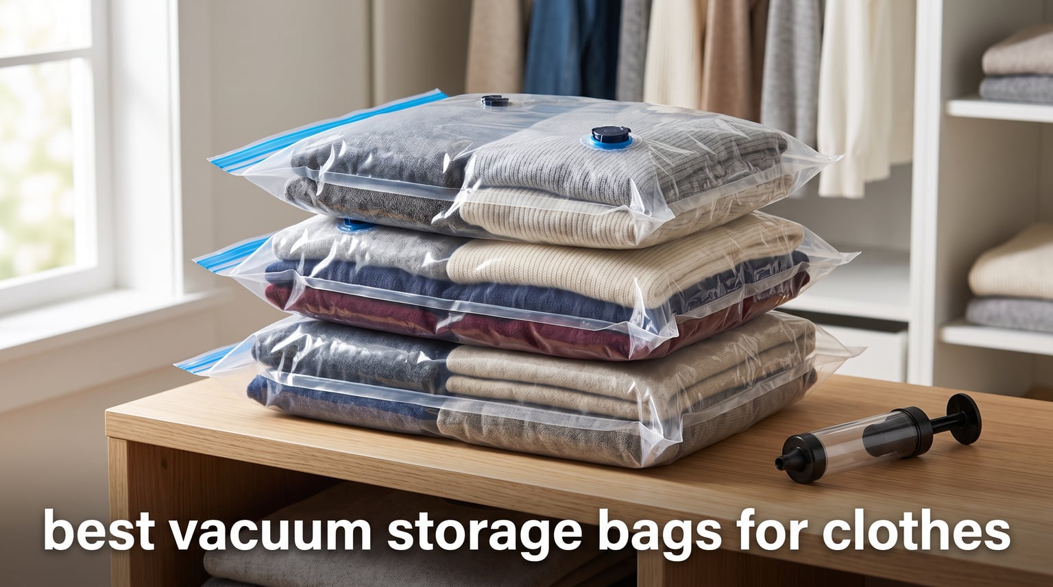 best vacuum storage bags for clothes