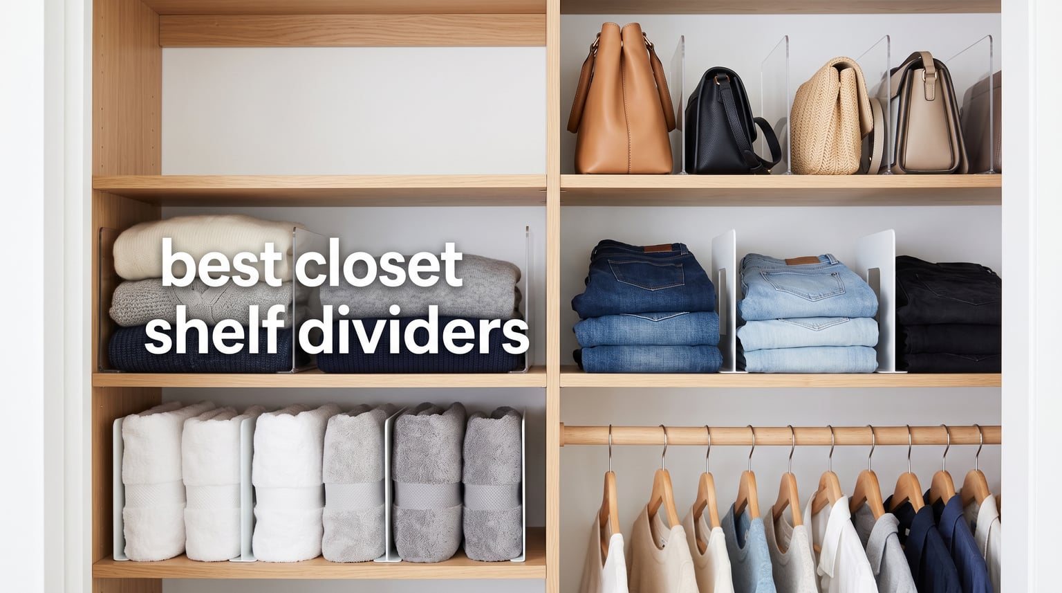 best closet shelf dividers