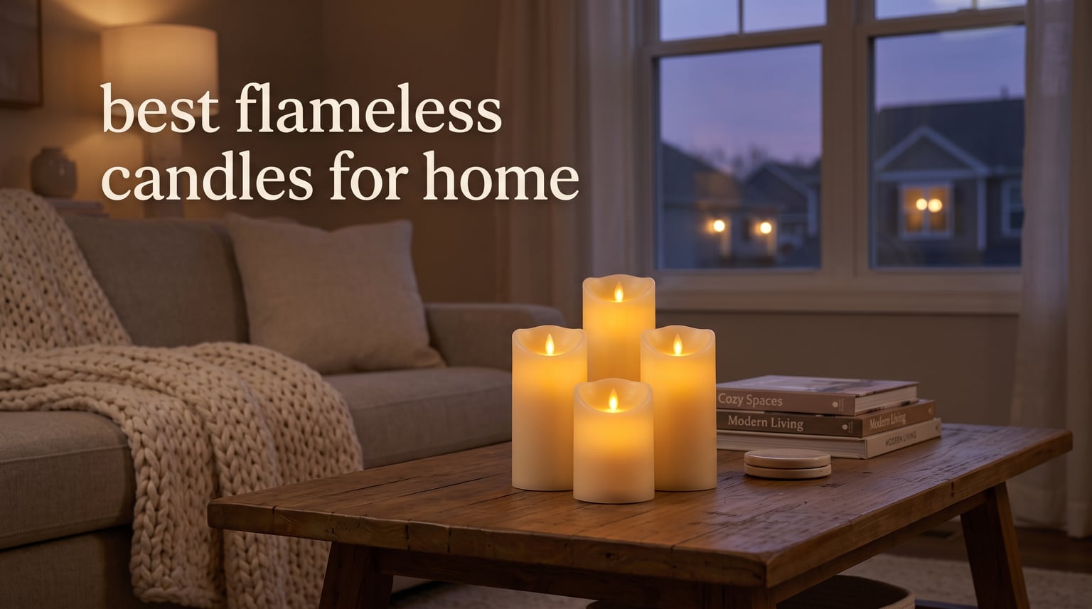 best flameless candles for home