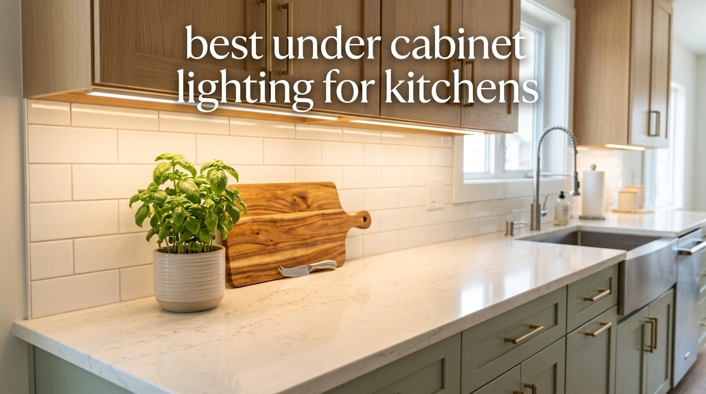 best under cabinet lighting for kitchens