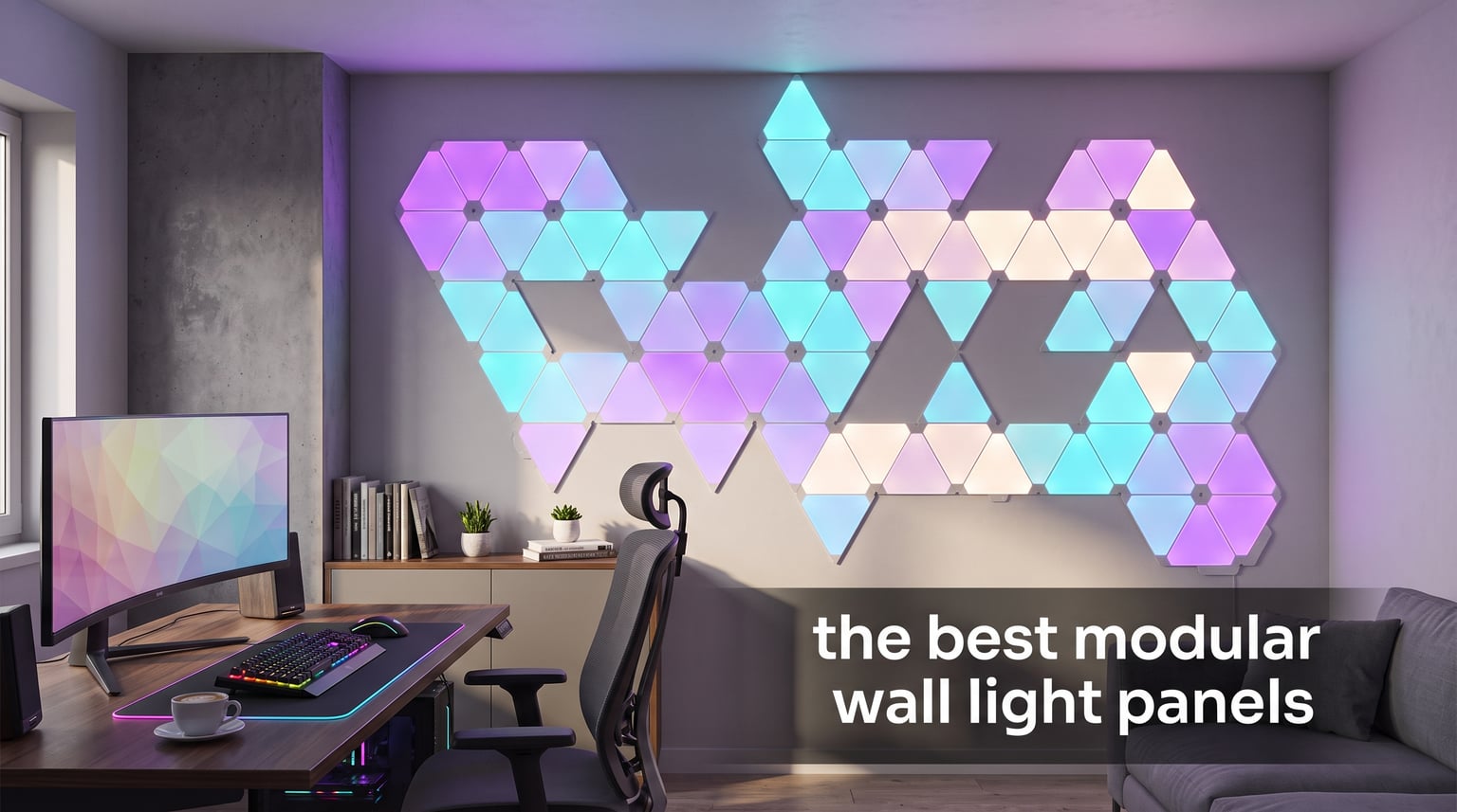 best modular wall light panels