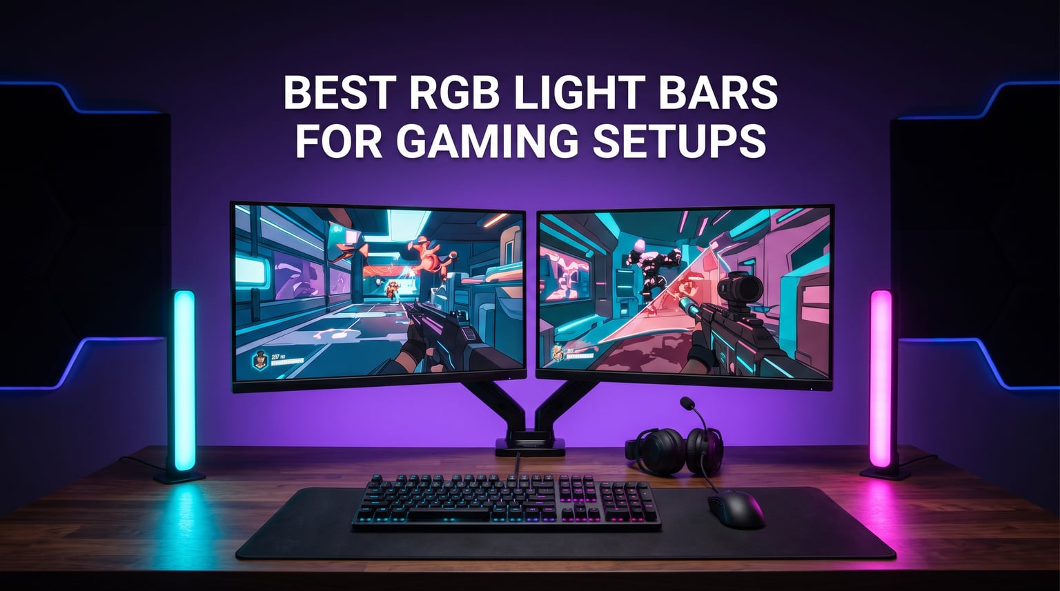 best rgb light bars for gaming setups