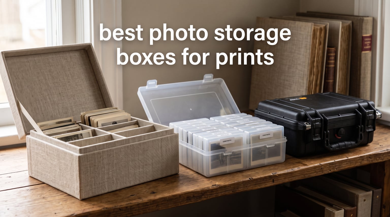 best photo storage boxes for prints