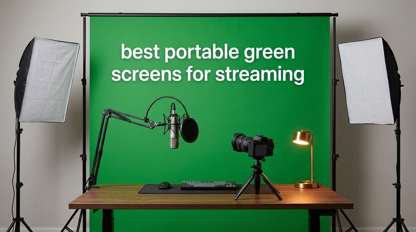 best portable green screens for streaming