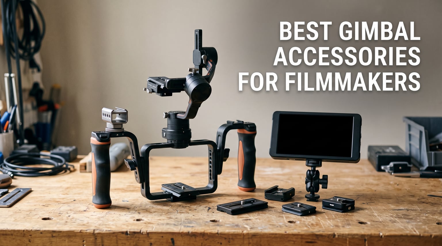 best gimbal accessories for filmmakers