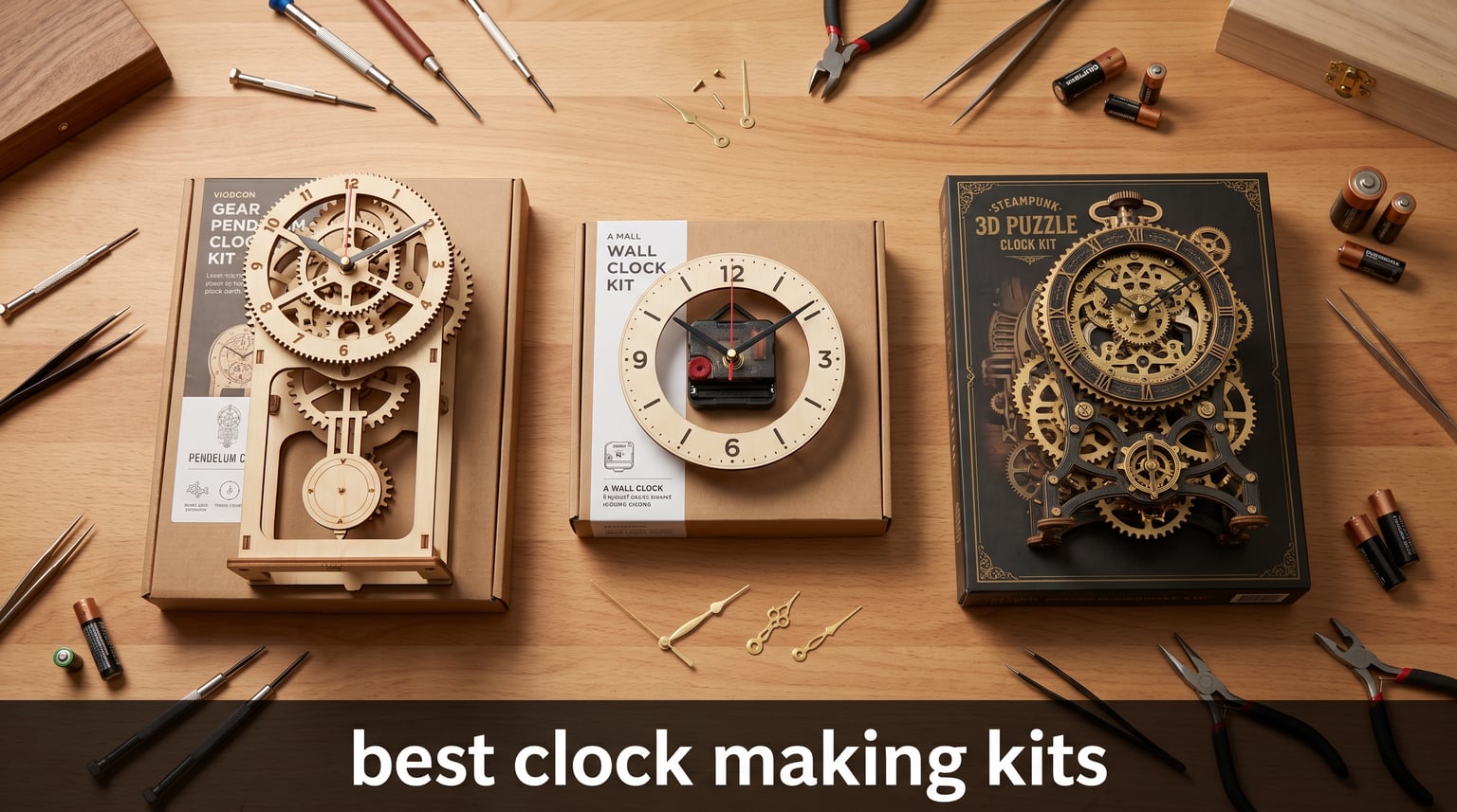 best clock making kits