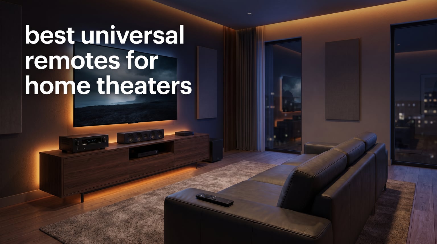 best universal remotes for home theaters