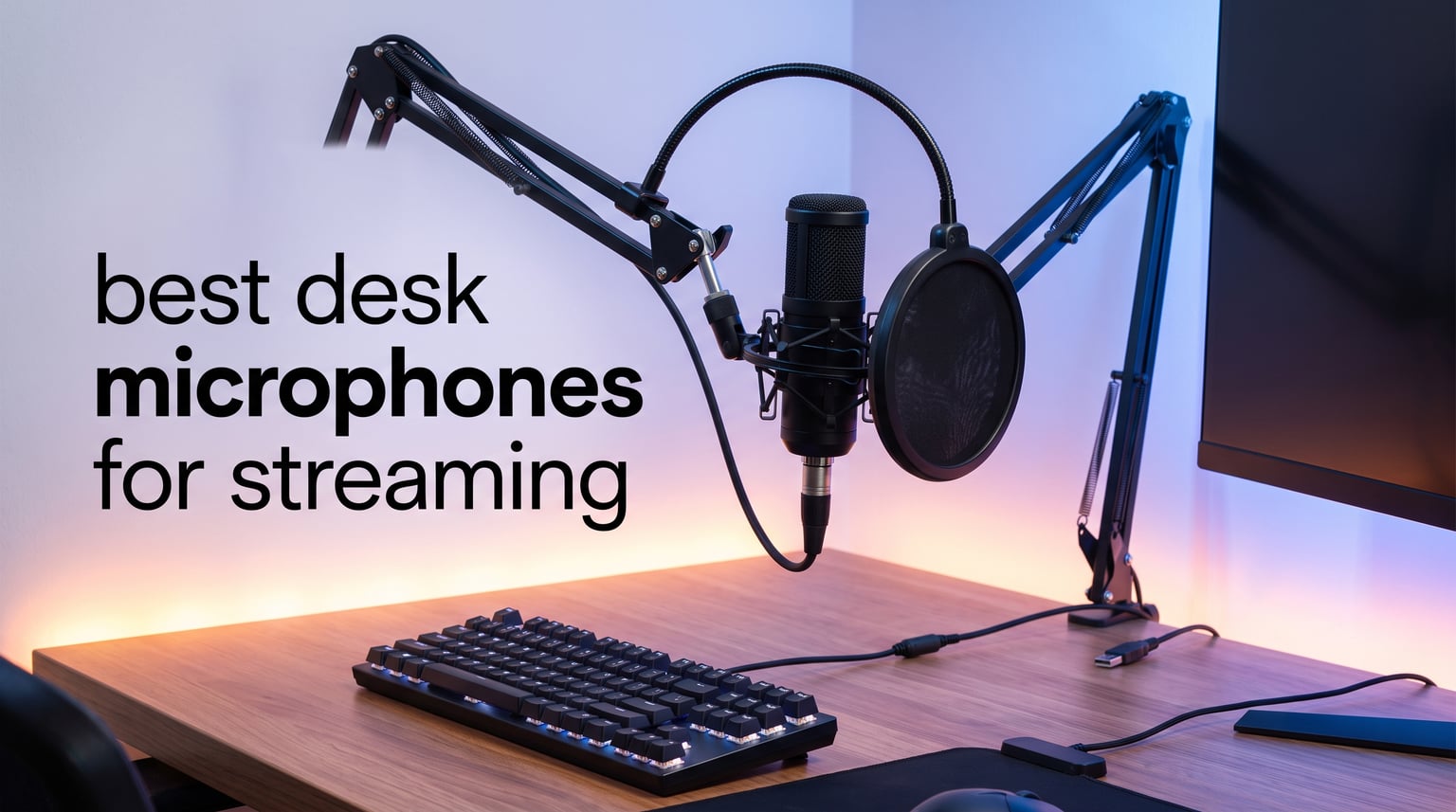best desk microphones for streaming