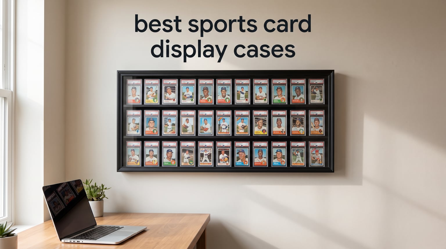 best sports card display cases