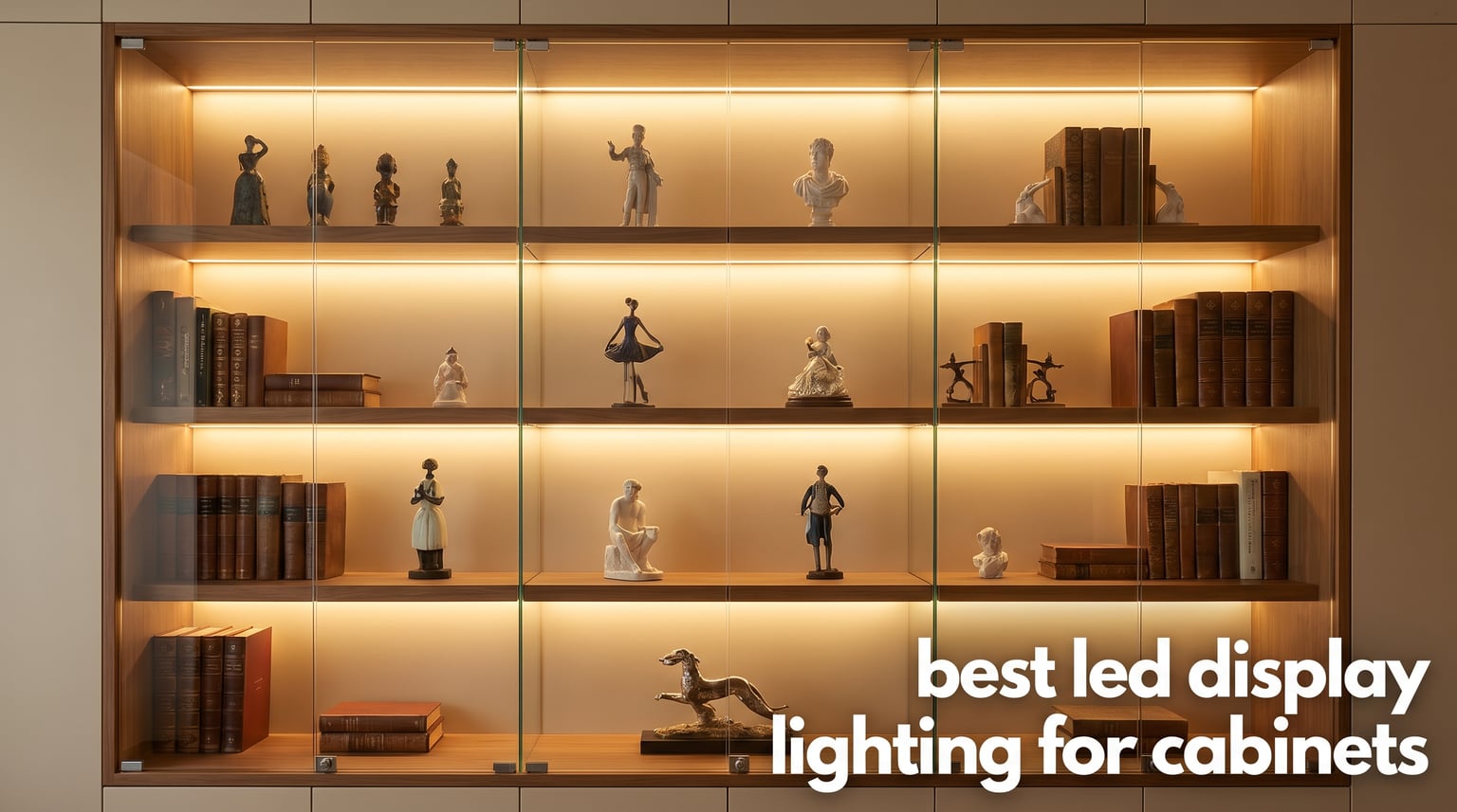 best led display lighting for cabinets