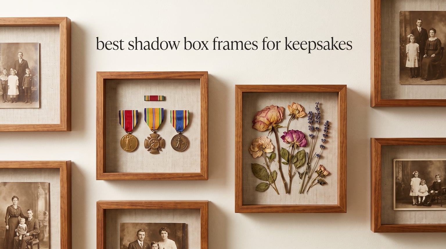best shadow box frames for keepsakes