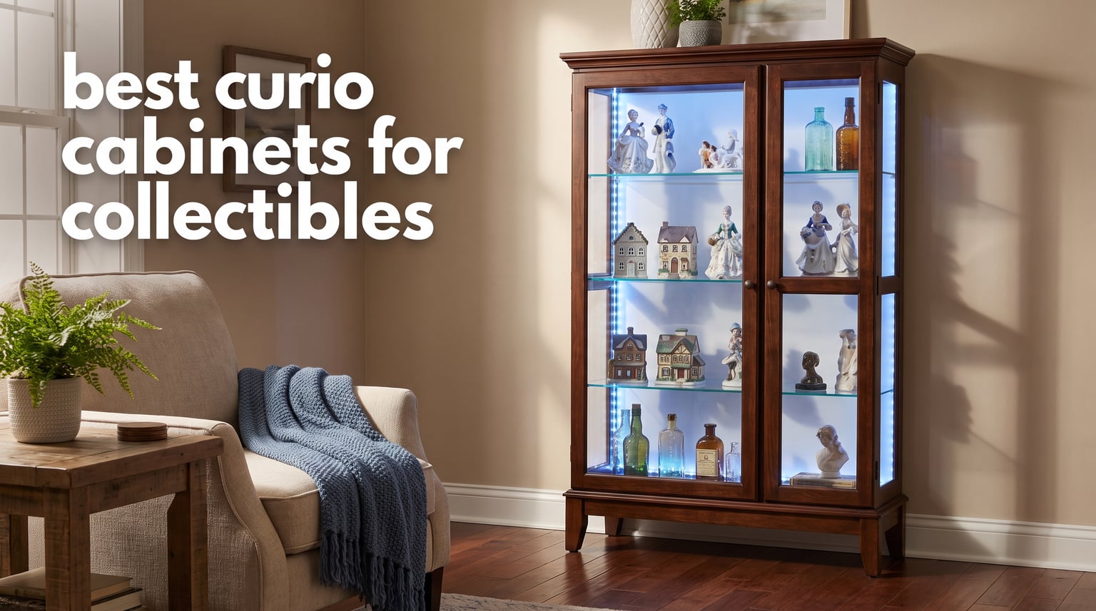 best curio cabinets for collectibles