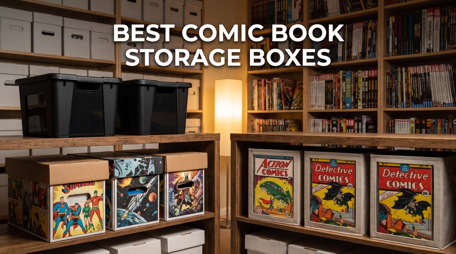 best comic book storage boxes