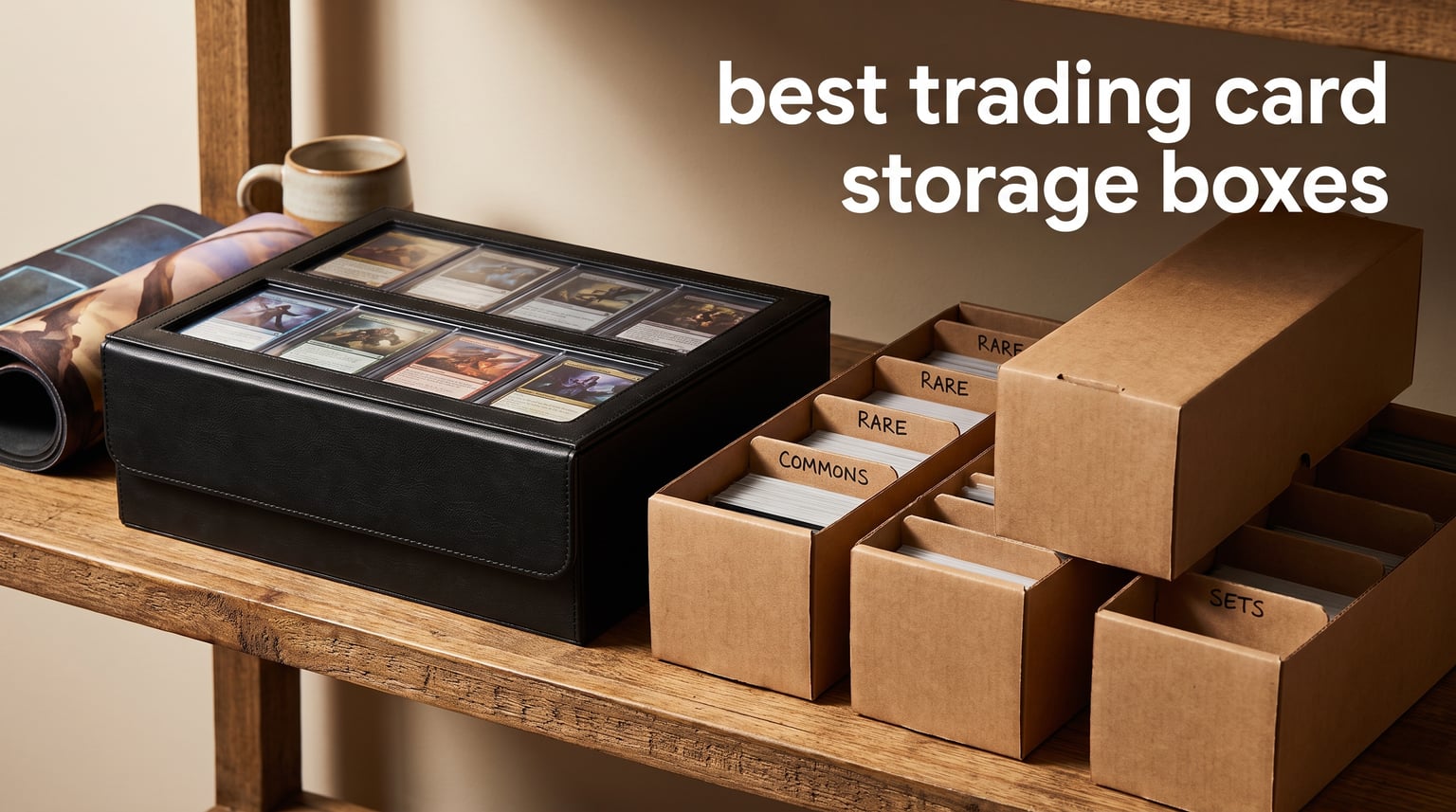 best trading card storage boxes