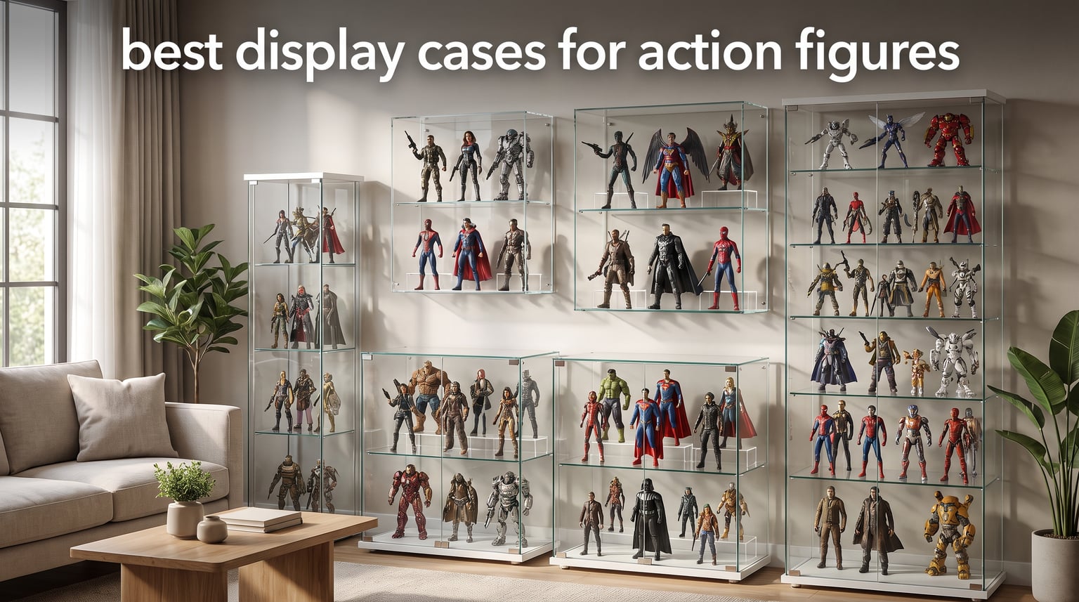 best display cases for action figures
