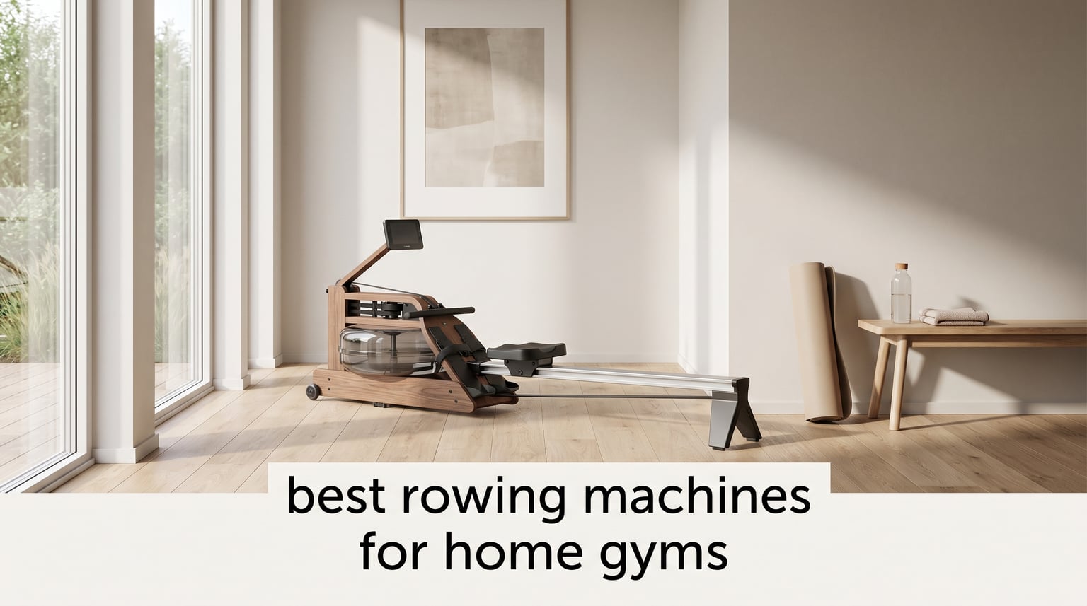 best rowing machines for home gyms