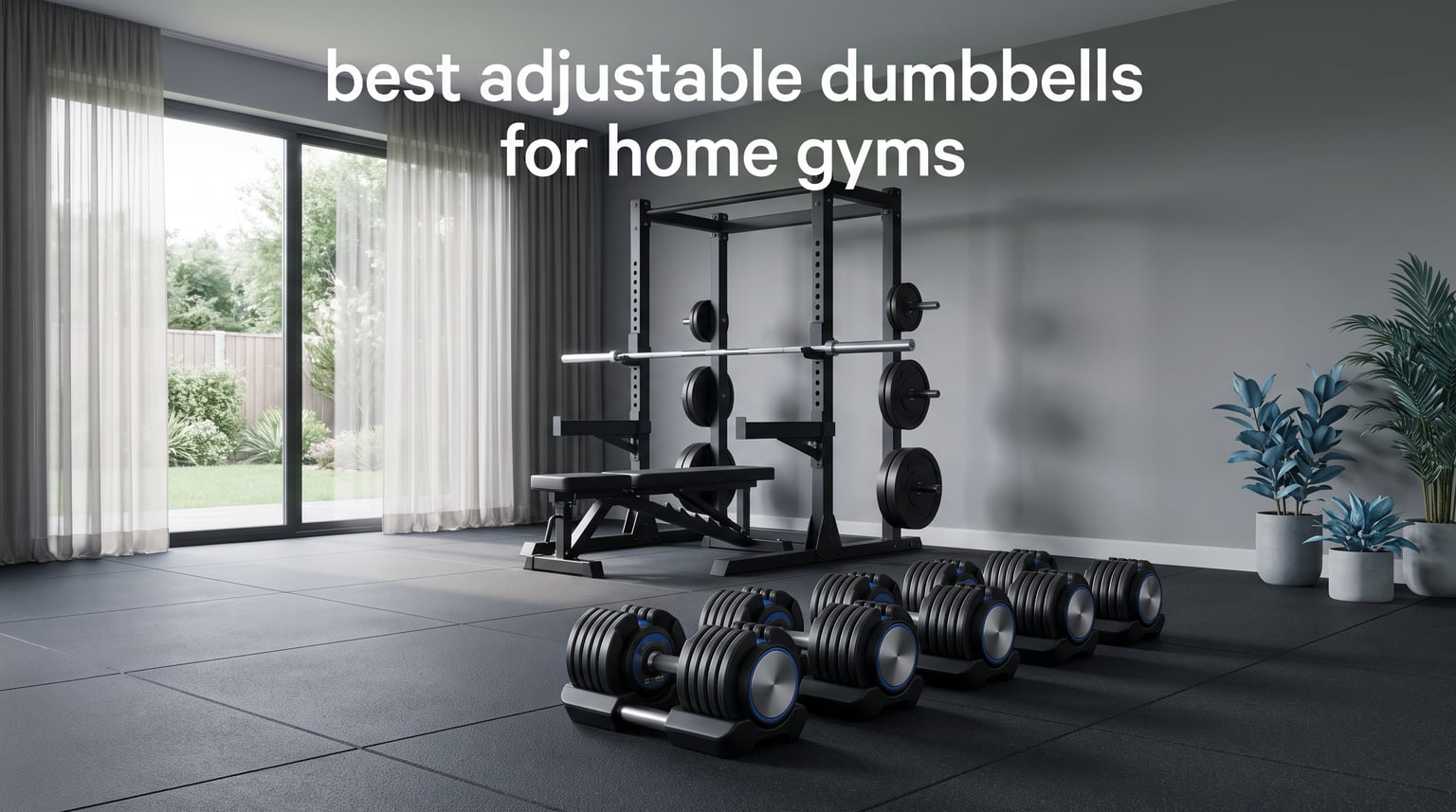 best adjustable dumbbells for home gyms