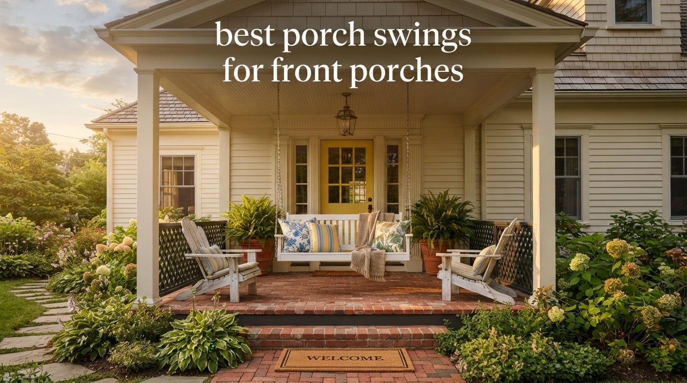 best porch swings for front porches