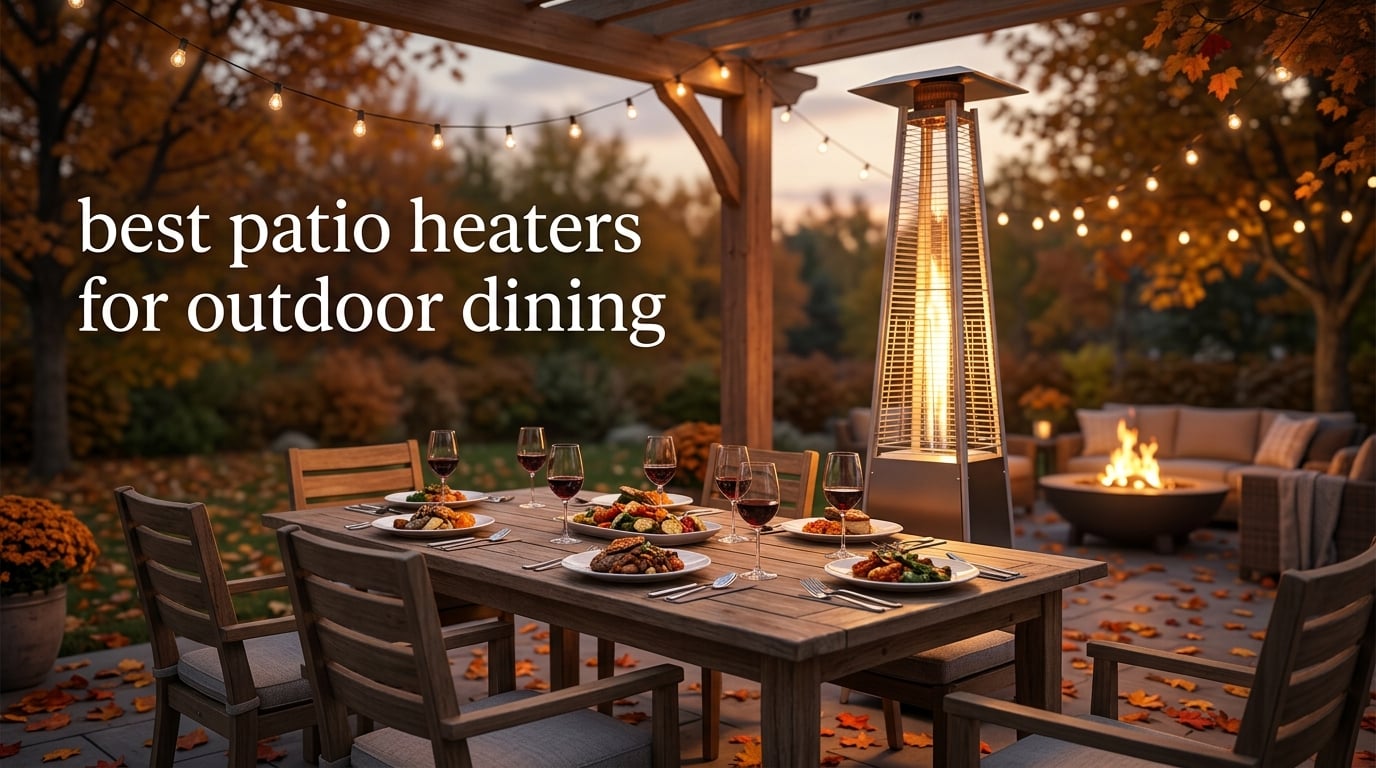 best patio heaters for outdoor dining