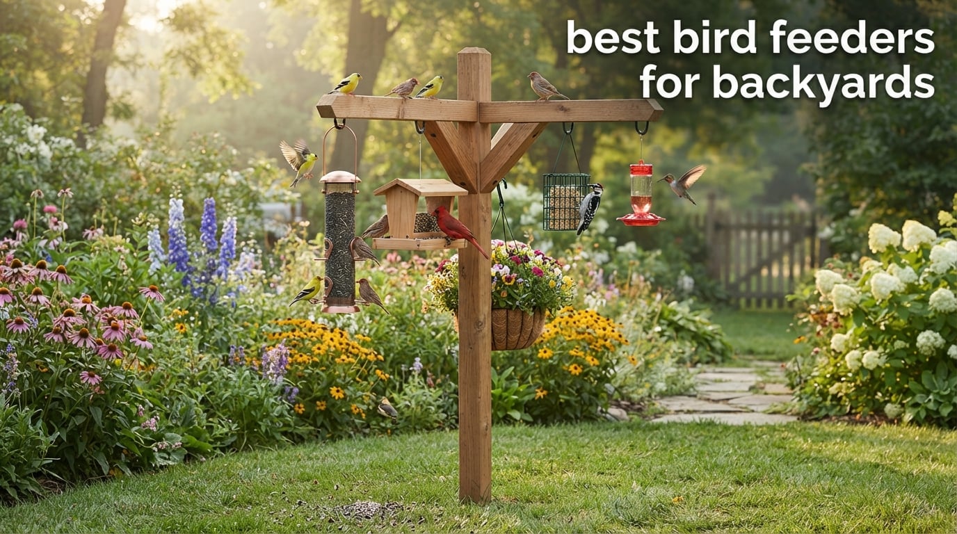 best bird feeders for backyards