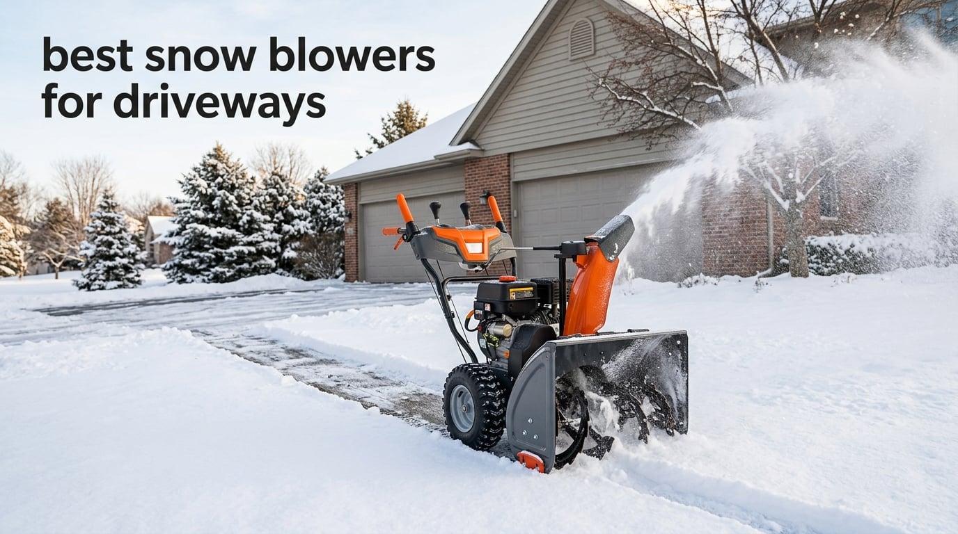 best snow blowers for driveways