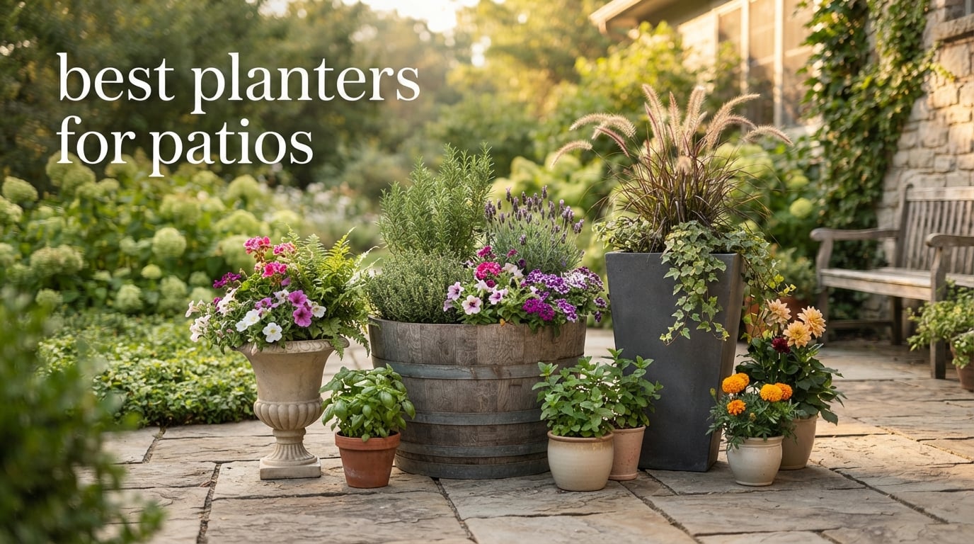 best planters for patios