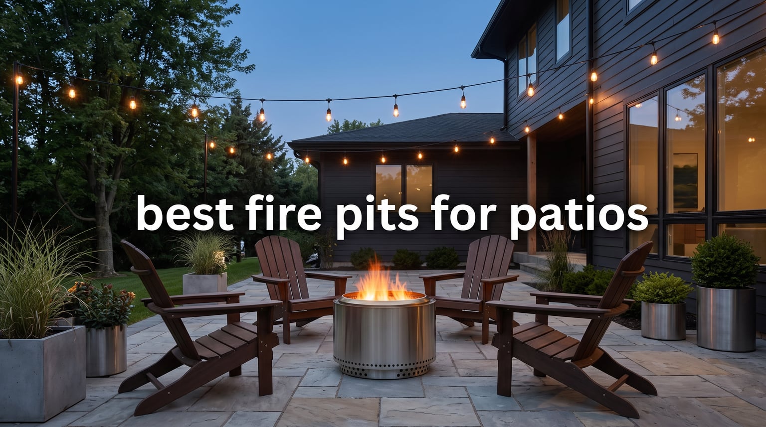 best fire pits for patios