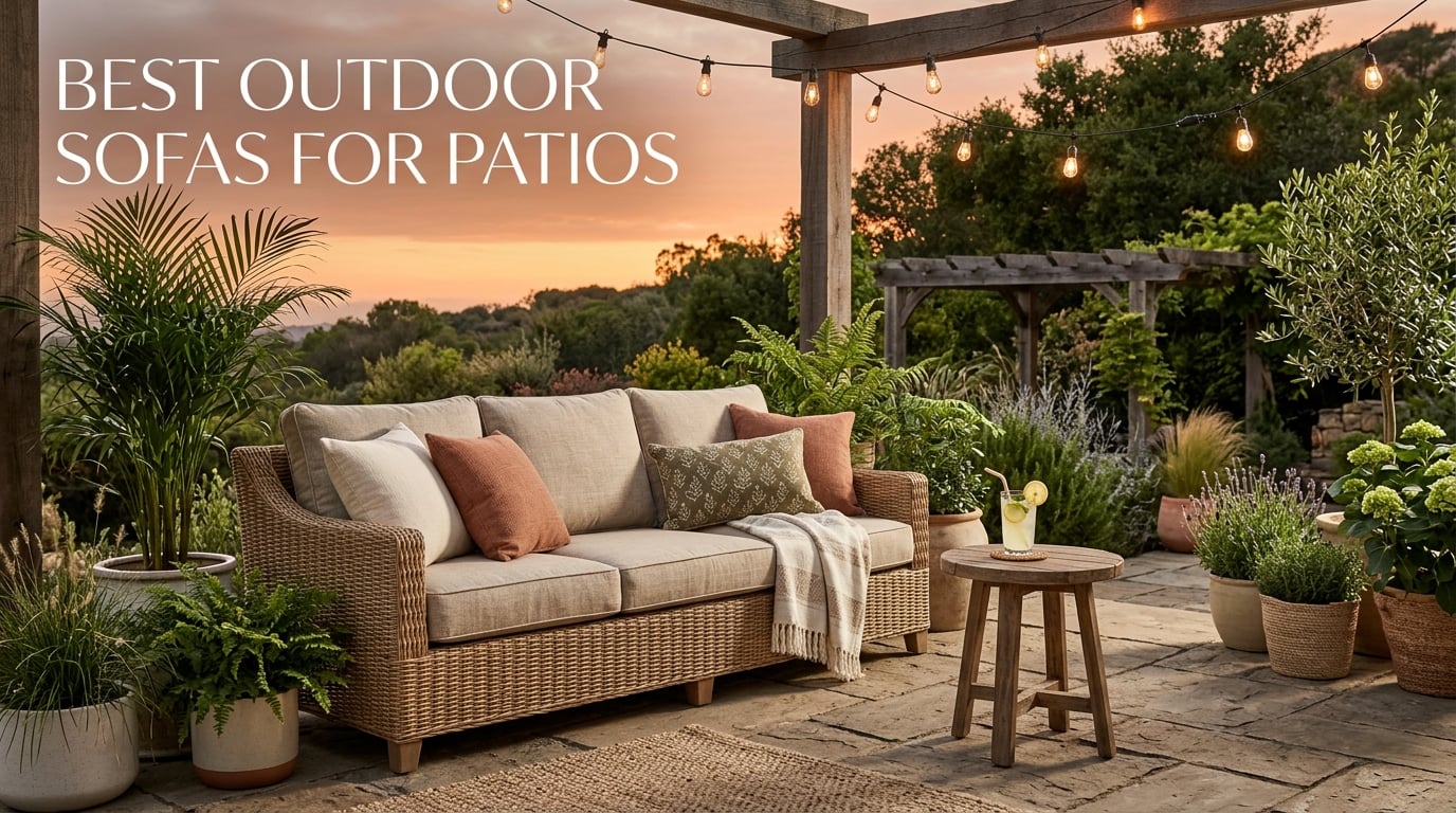 best outdoor sofas for patios