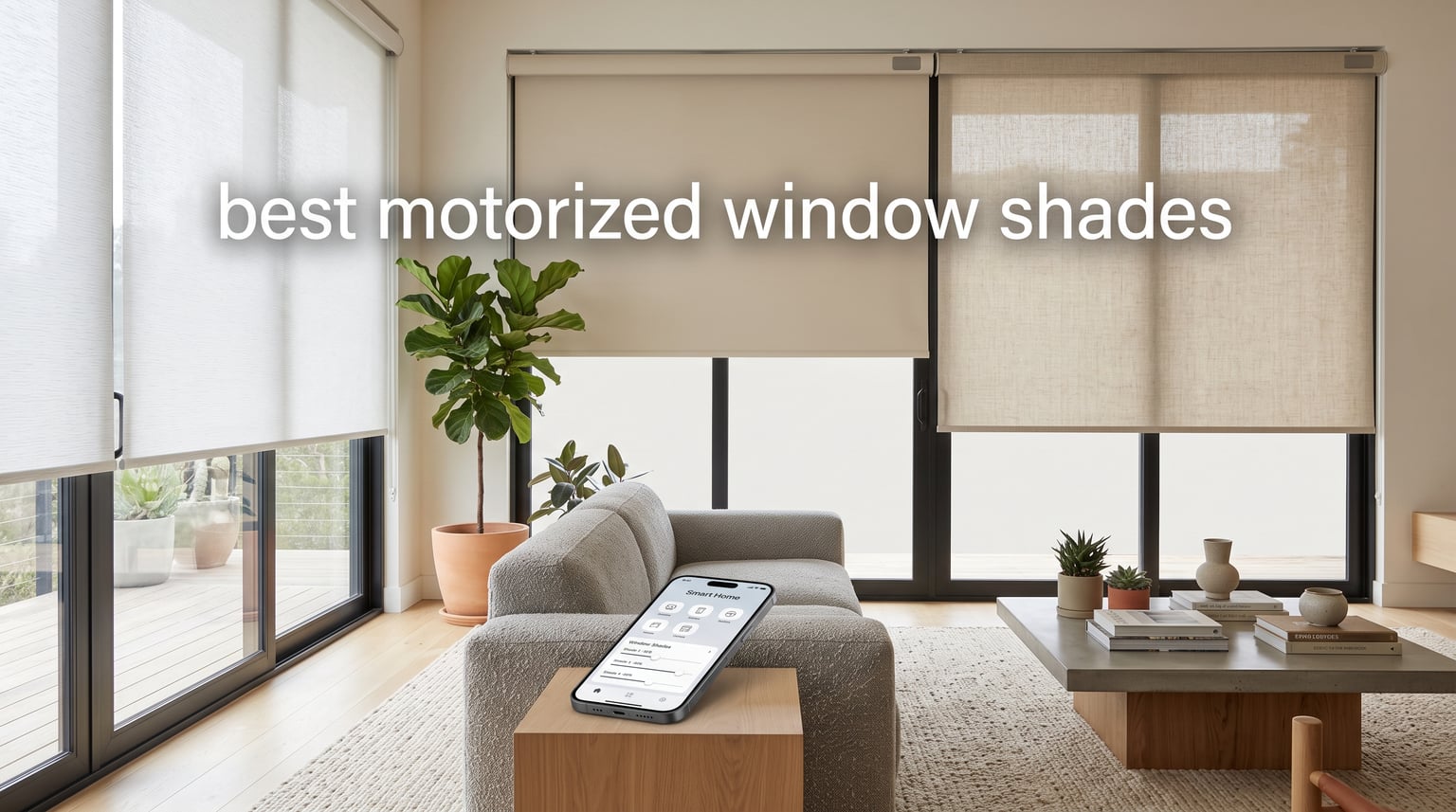 best motorized window shades