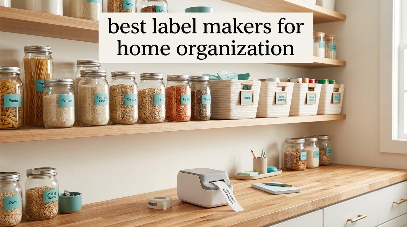 best label makers for home organization
