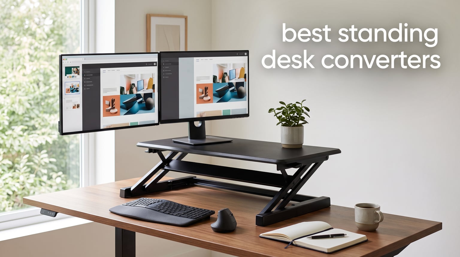 best standing desk converters