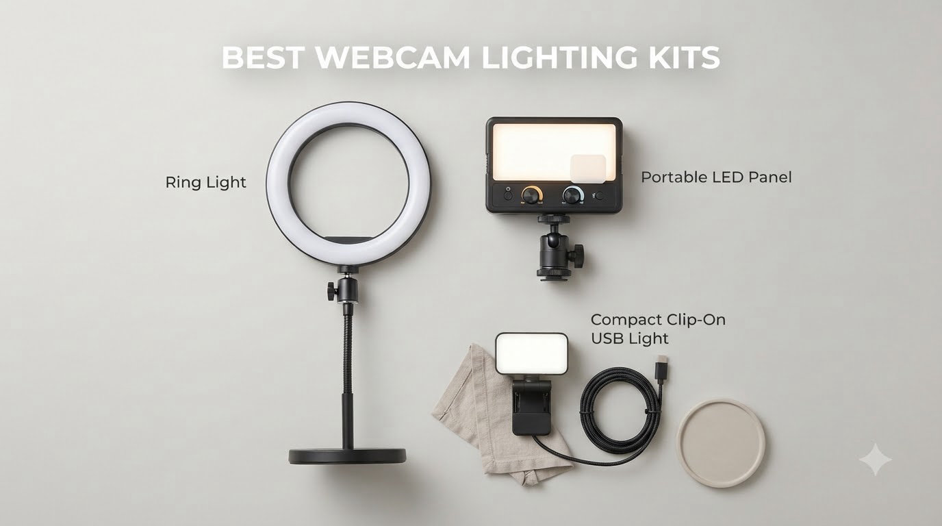 best webcam lighting kits