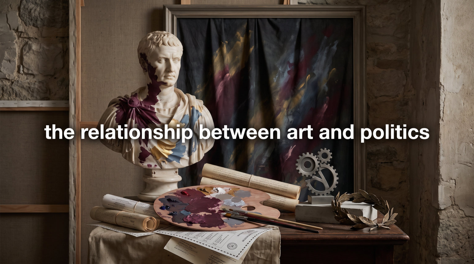 the relationship between art and politics