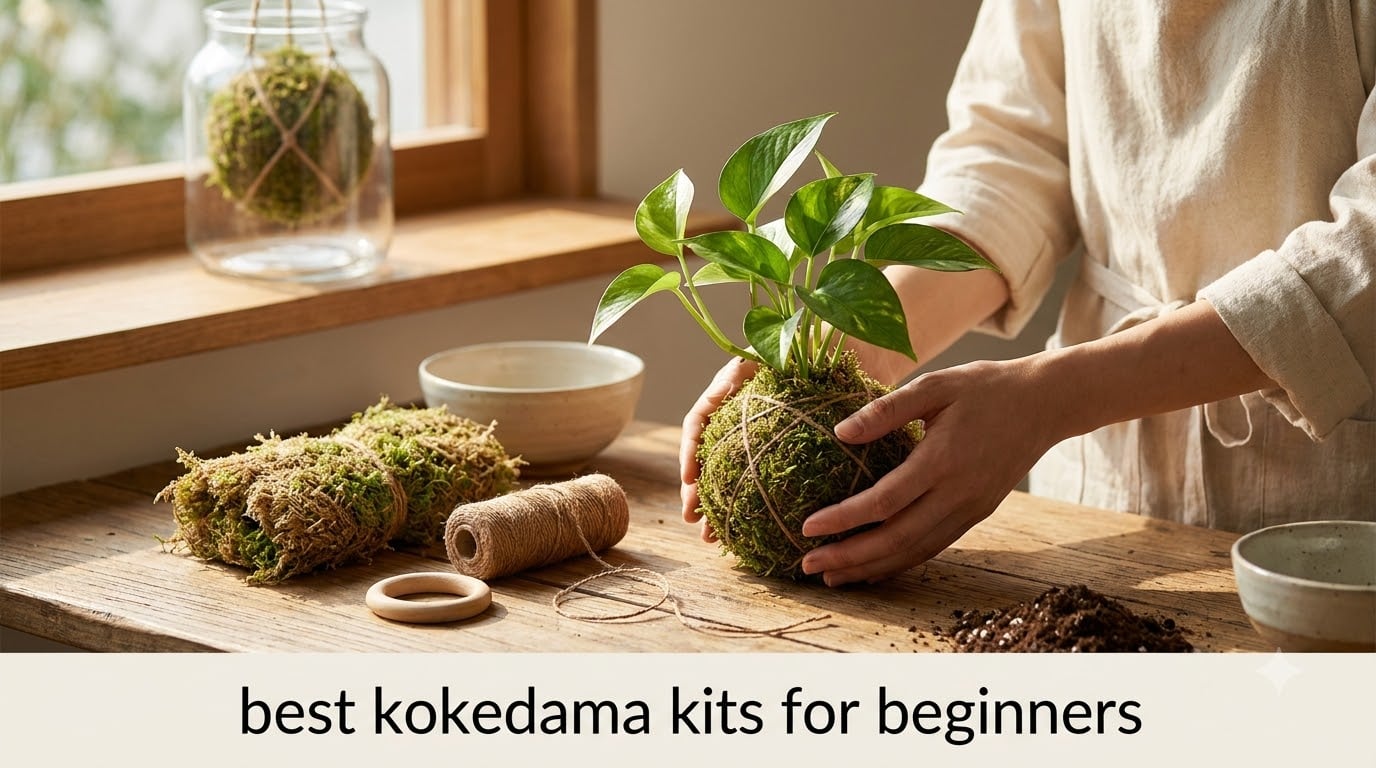 best kokedama kits for beginners