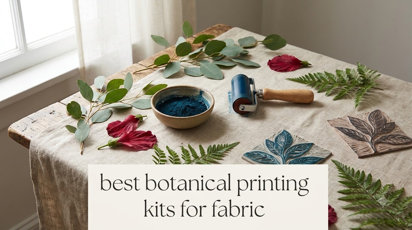 best botanical printing kits for fabric