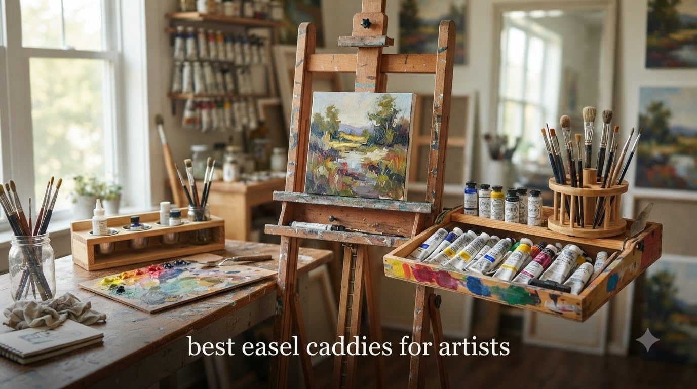 best easel caddies for artists